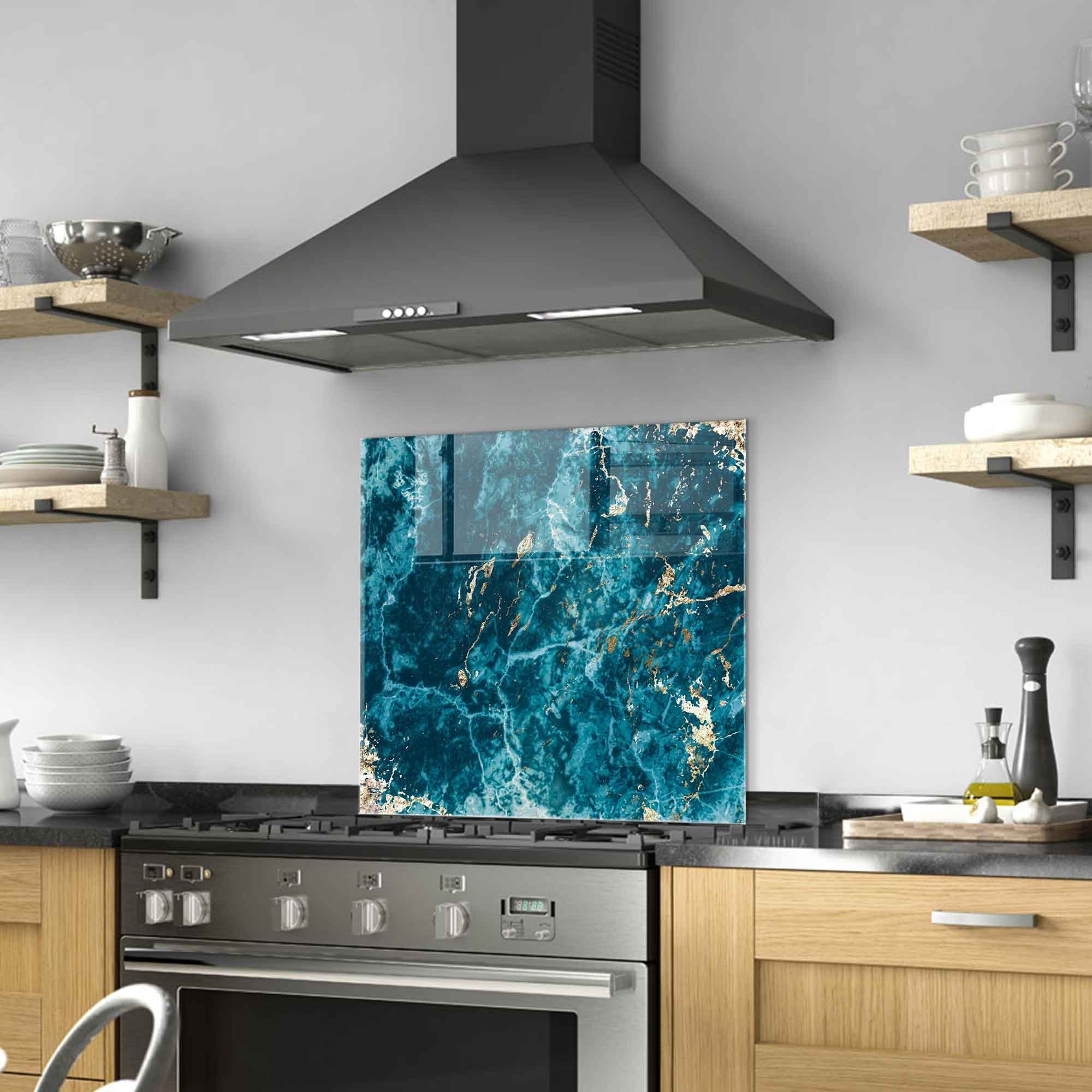 Arte em Vidro Temperado Multicolor 60x60cm - Pintura Decorativa Resistente e Elegante