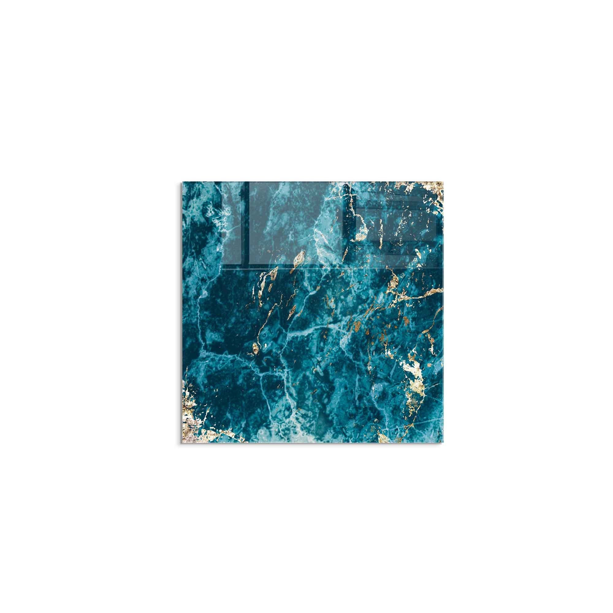 Arte em Vidro Temperado Multicolor 60x60cm - Pintura Decorativa Resistente e Elegante