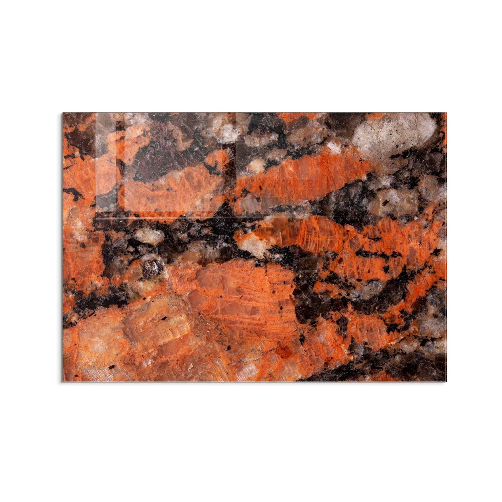 Quadro Decorativo em Vidro Temperado Multicolor 50x70cm - Arte Moderna para Decoração de Interiores