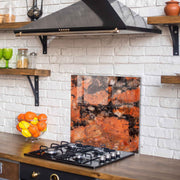 Arte em Vidro Temperado Multicolor 60x60cm - Pintura Decorativa Resistente e Elegante