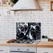 Quadro Decorativo em Vidro Temperado Multicolor 50x70cm - Arte Moderna para Decoração de Interiores