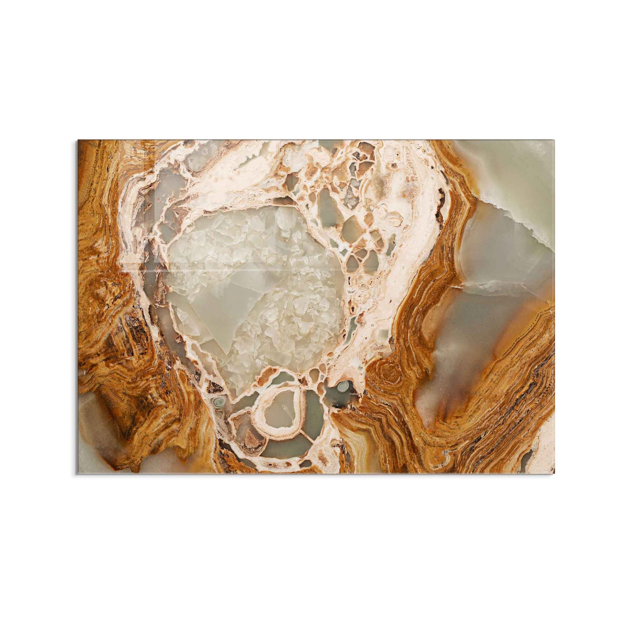 Arte em Vidro Temperado Multicolor 70x100cm - Pintura Decorativa Resistente e Elegante