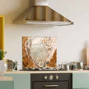 Arte em Vidro Temperado Multicolor 60x60cm - Pintura Decorativa Resistente e Elegante