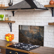 Quadro Decorativo em Vidro Temperado Multicolor 50x70cm - Arte Moderna para Decoração de Interiores