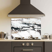 Quadro Decorativo em Vidro Temperado Multicolor 70x100cm - Arte Moderna para Decoração de Interiores