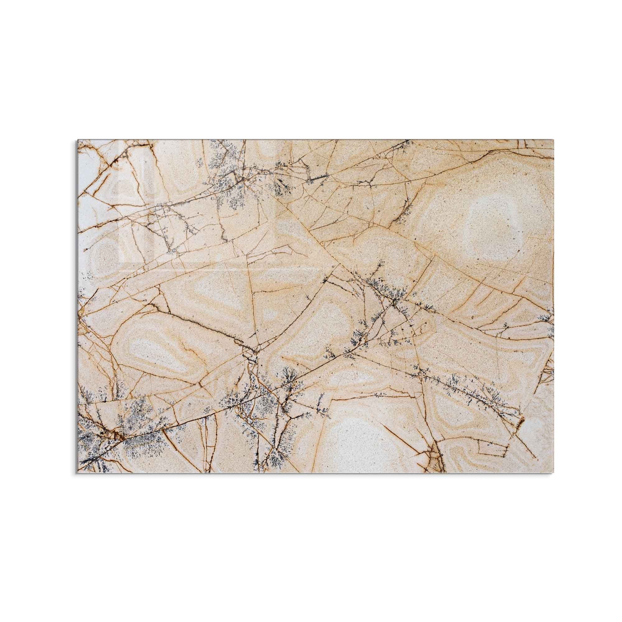 Quadro Decorativo em Vidro Temperado Multicolor 50x70cm - Arte Moderna para Decoração de Interiores