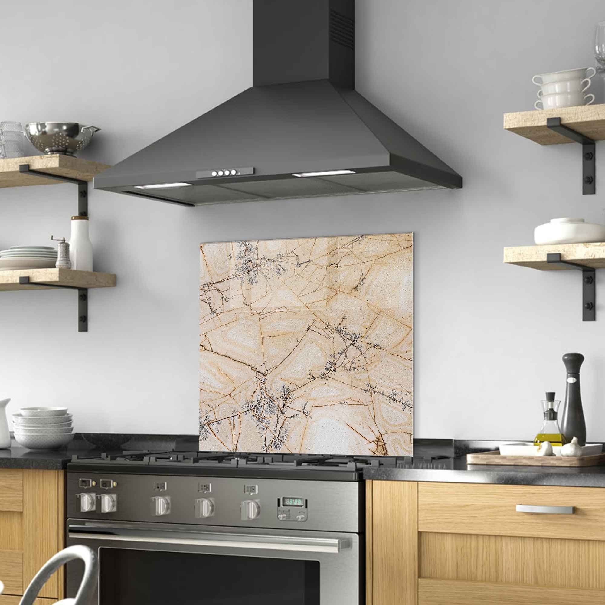 Arte Decorativa em Vidro Temperado Multicolor 60x60cm - Pintura Moderna de Alta Qualidade