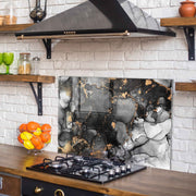 Arte em Vidro Temperado Multicolor 70x100cm - Pintura Decorativa Resistente e Elegante