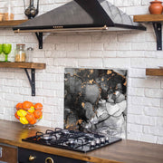 Arte em Vidro Temperado Multicolor 60x60cm - Pintura Decorativa Resistente e Elegante