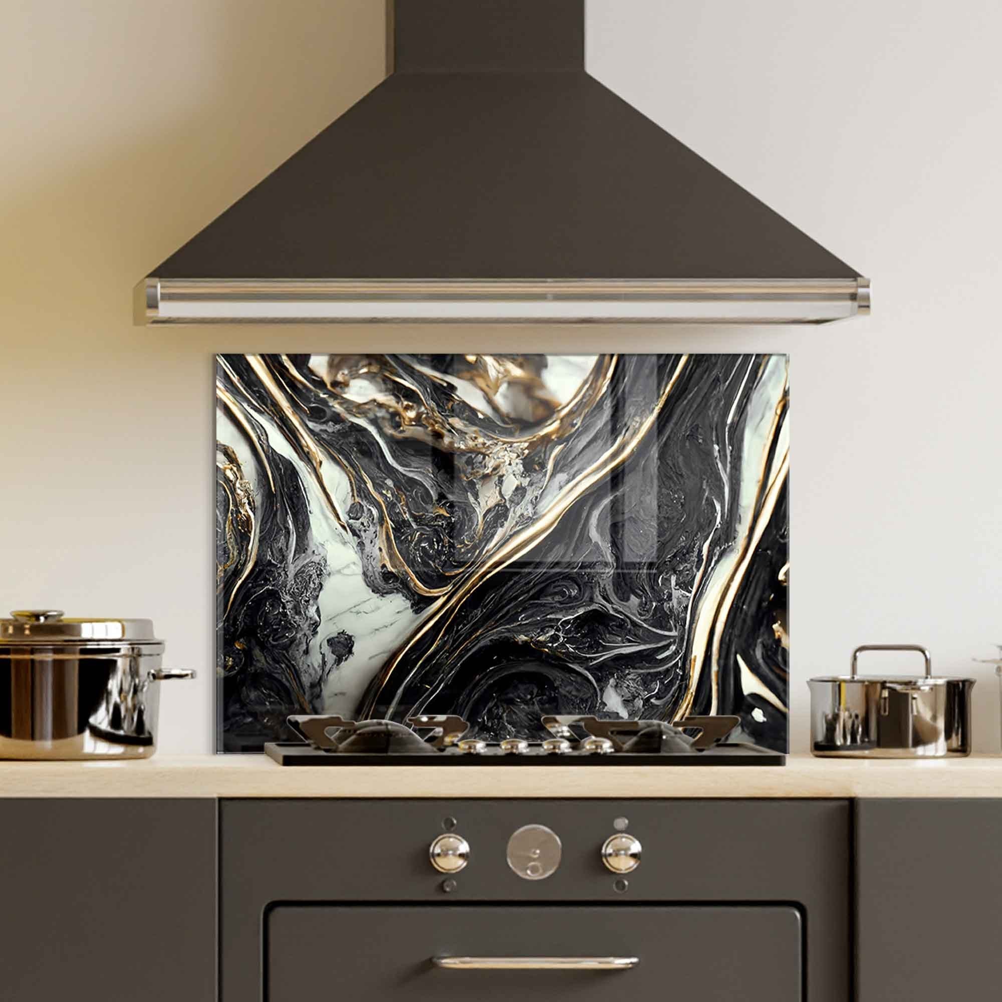 Arte em Vidro Temperado Multicolor 70x100cm - Pintura Decorativa Resistente e Elegante