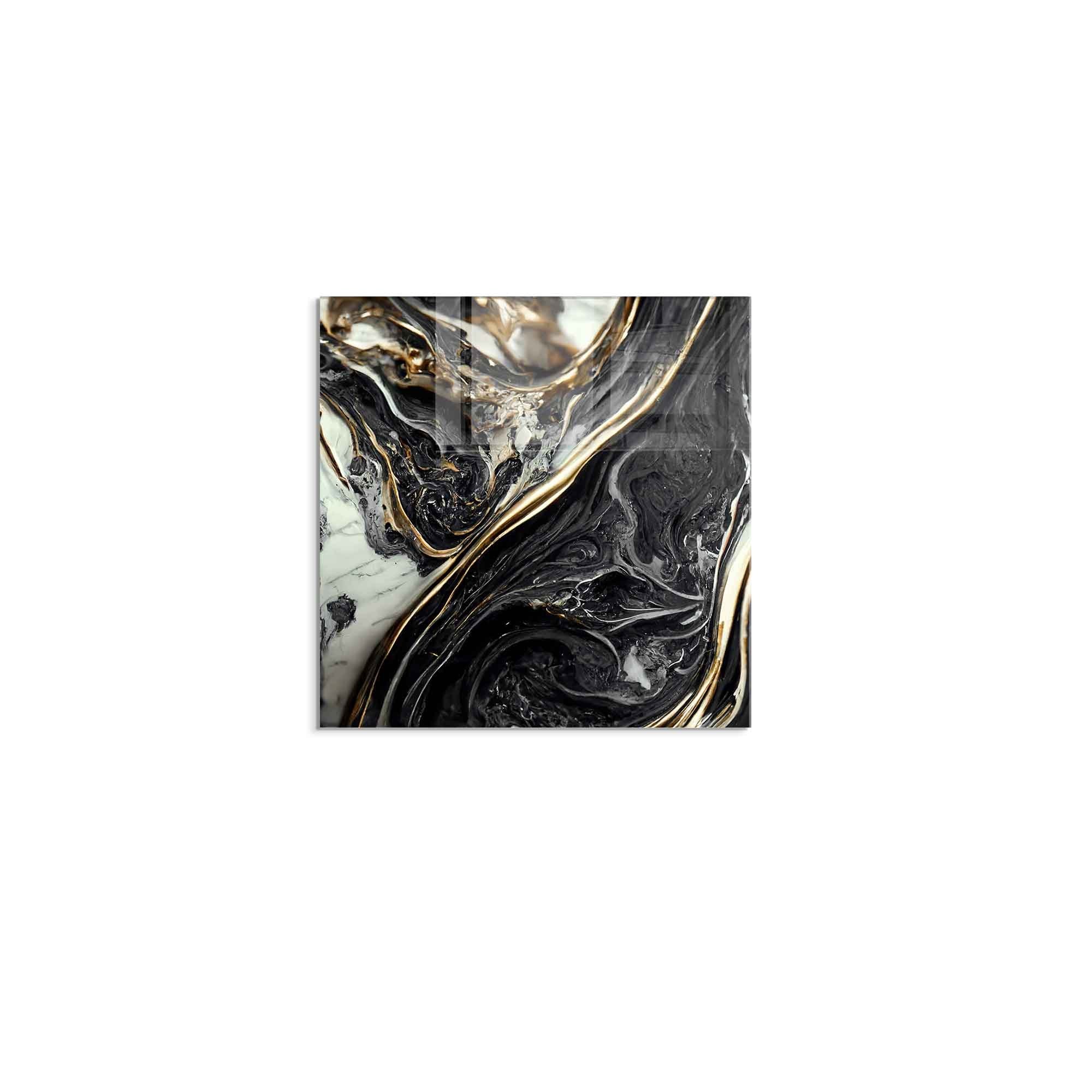 Arte em Vidro Temperado Multicolor 60x60cm - Pintura Decorativa Resistente e Elegante