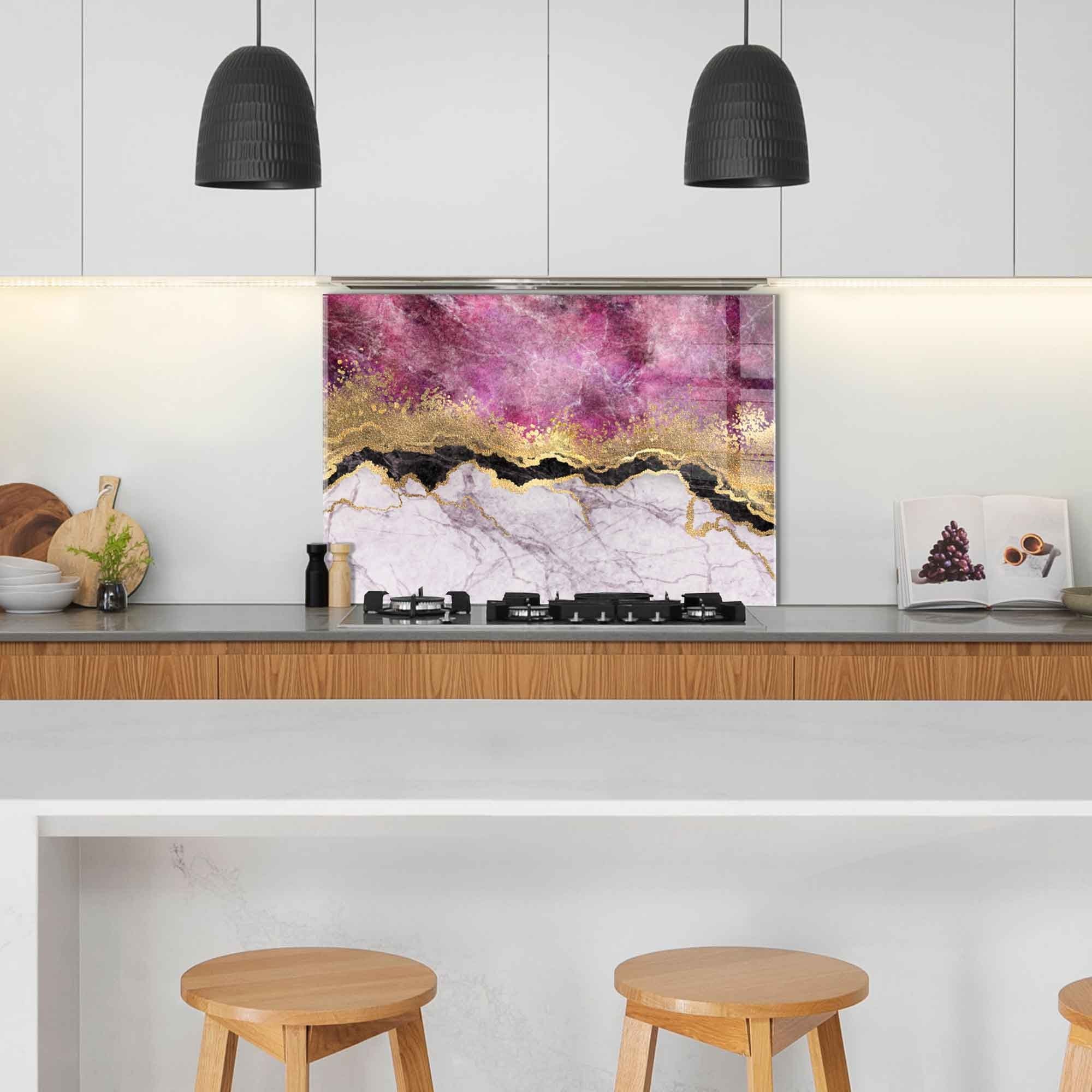 Quadro Decorativo em Vidro Temperado 100% 4 mm “1913” Multicolor 70x100 cm