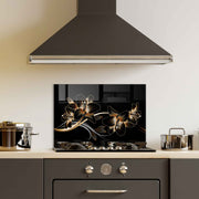 Quadro Decorativo em Vidro Temperado 1941 - 50x70cm - Multicolor - Arte Moderna para Parede