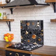 Arte em Vidro Temperado Multicolor 60x60cm - Pintura Decorativa Resistente e Elegante para Casa