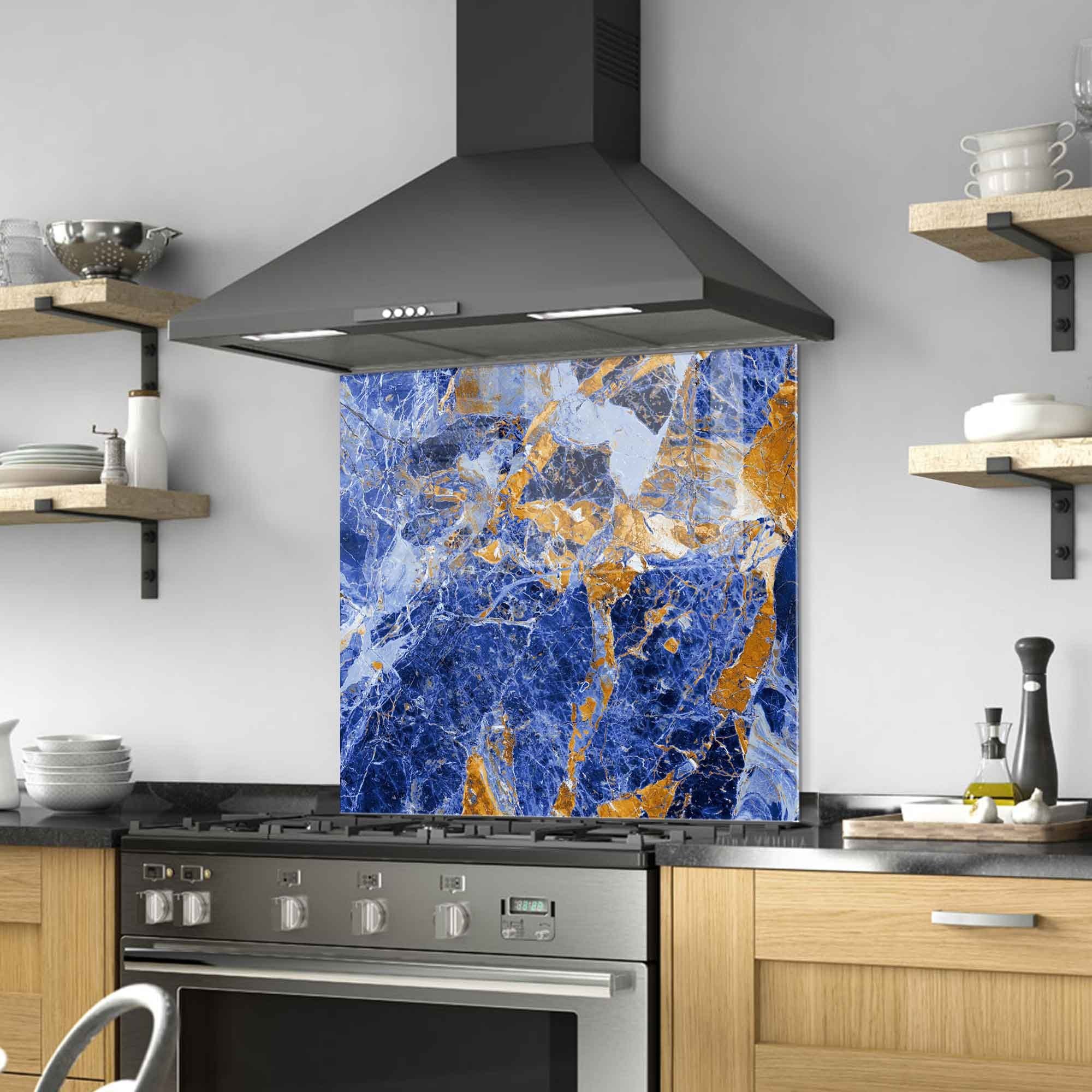 Arte em Vidro Temperado Multicolor 60x60cm - Pintura Decorativa Resistente e Elegante