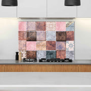 Arte em Vidro Temperado Multicolor 70x100cm - Pintura Decorativa Resistente e Elegante