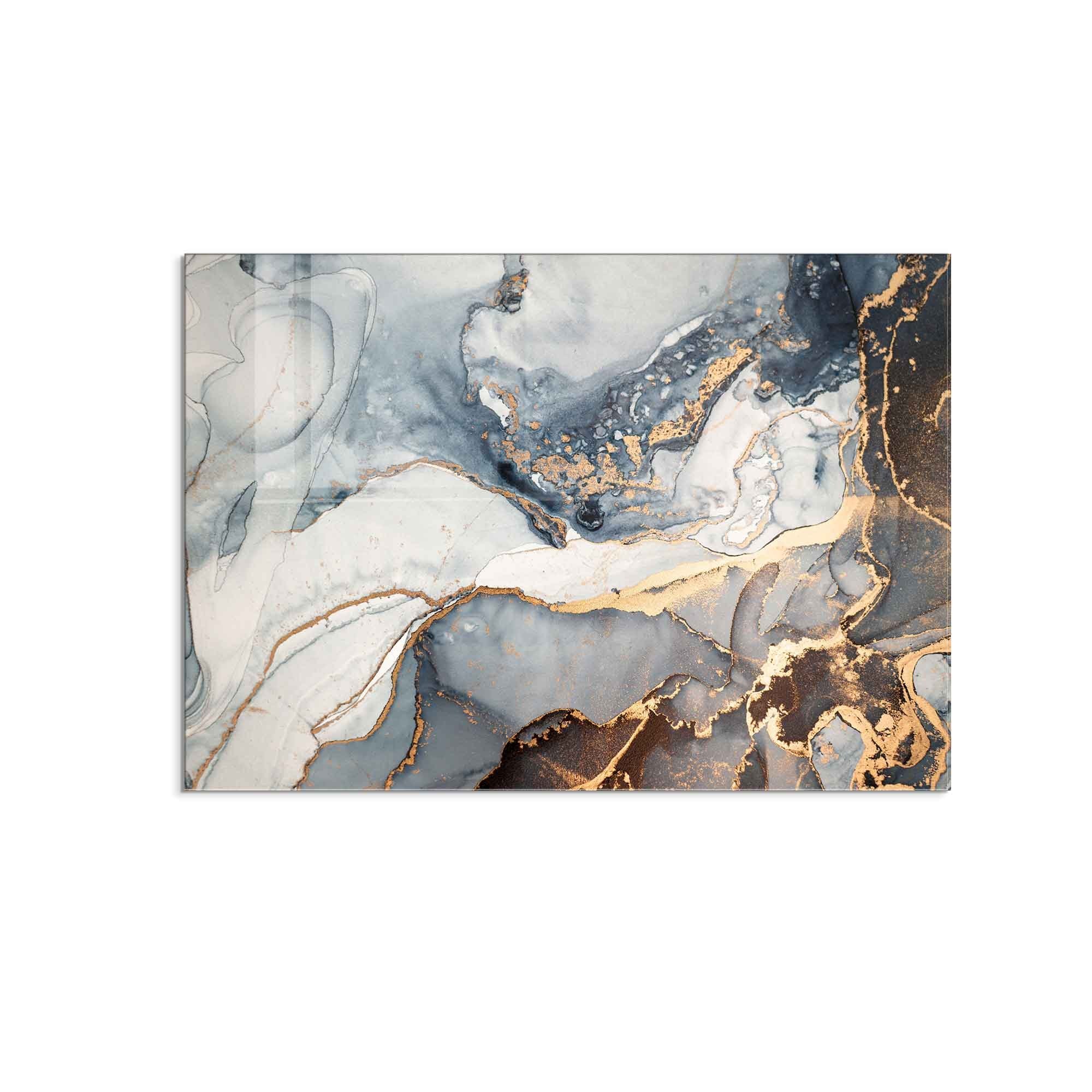 Arte em Vidro Temperado Multicolor 70x100cm - Pintura Decorativa Resistente e Elegante