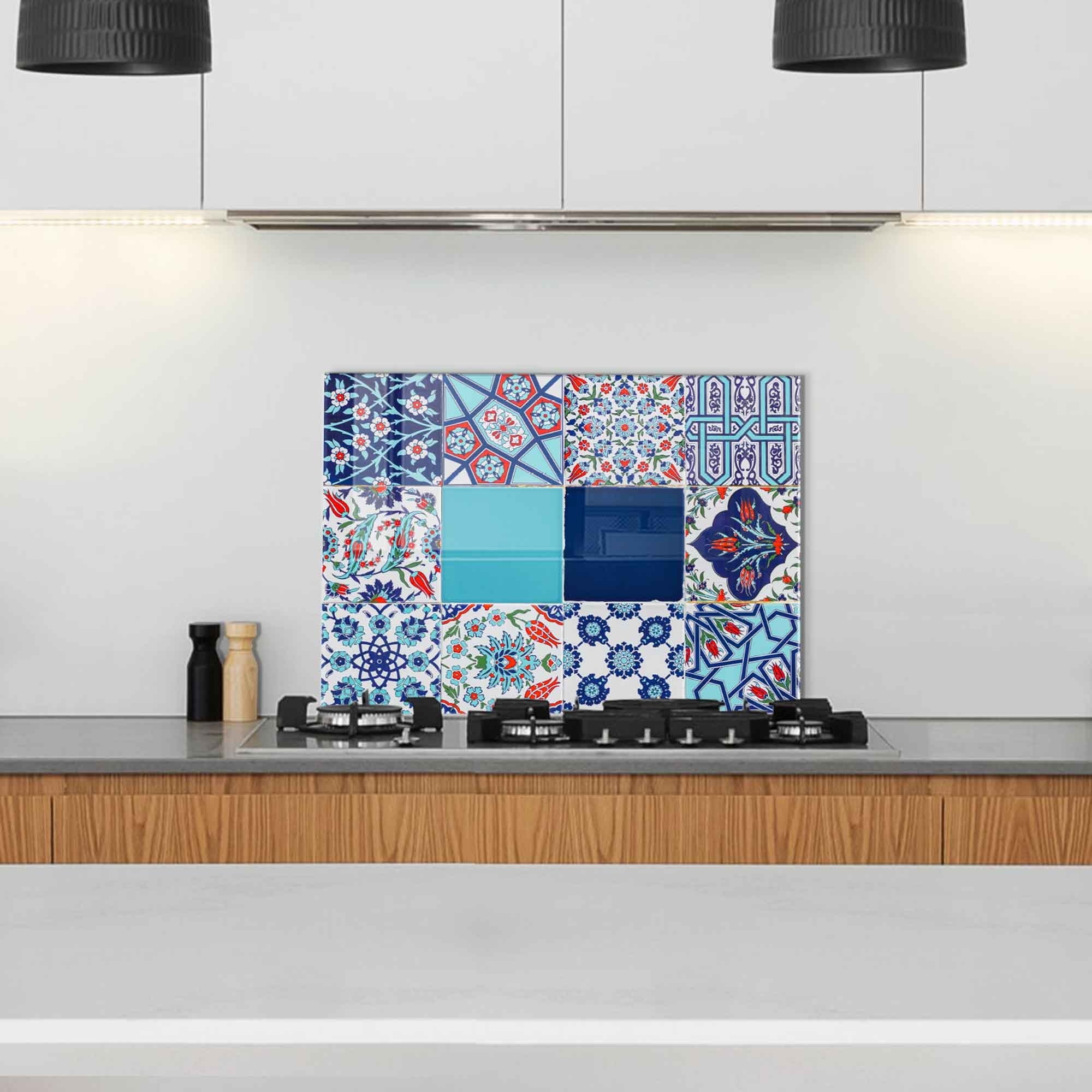 Quadro Decorativo em Vidro Temperado 100% (4 mm), 50 x 70 cm – Multicolor | Modelo 2089