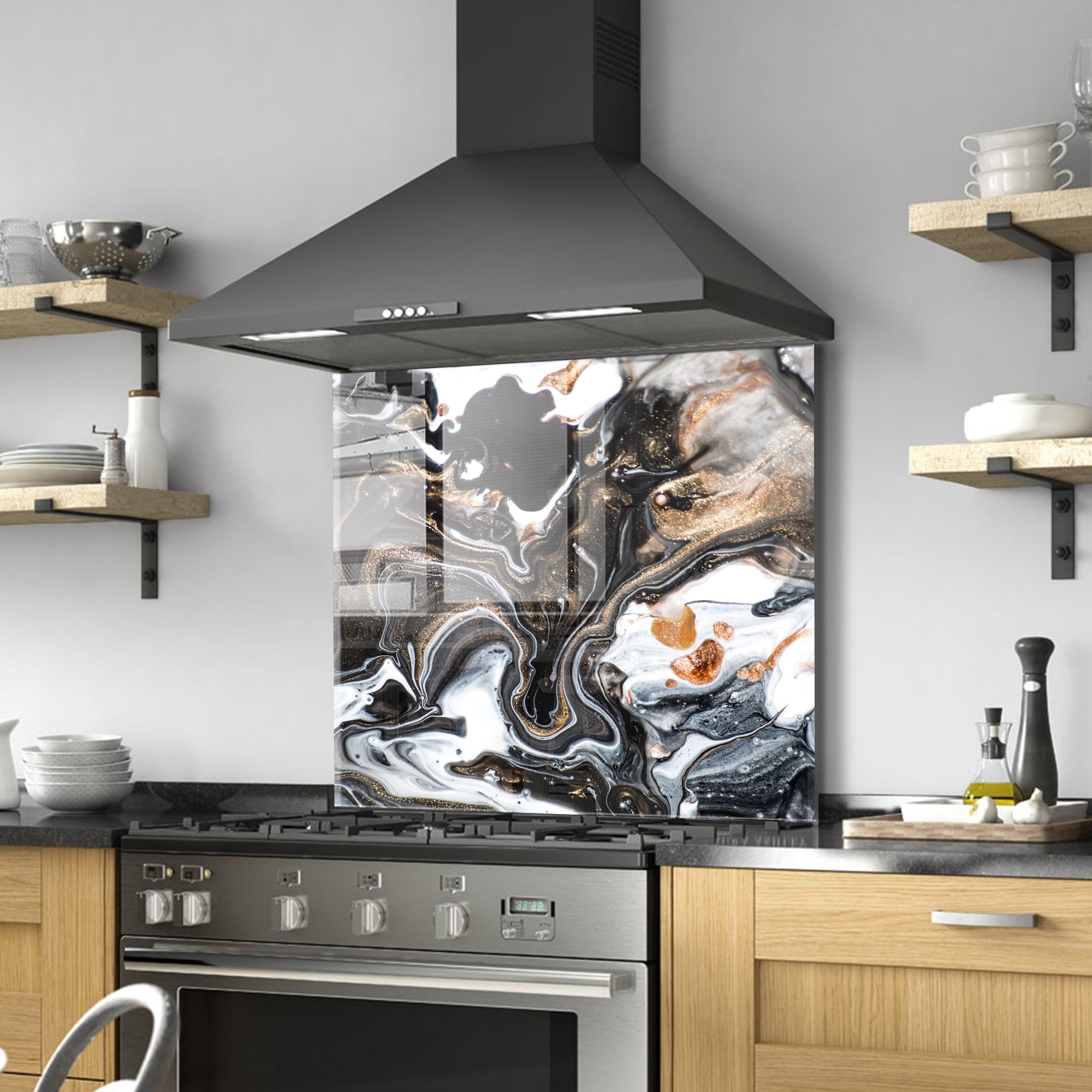 Quadro Decorativo em Vidro Temperado 60x60 cm Multicolor – 4 mm, 4 kg | 2274 - K (Ref. 695CRS1677)