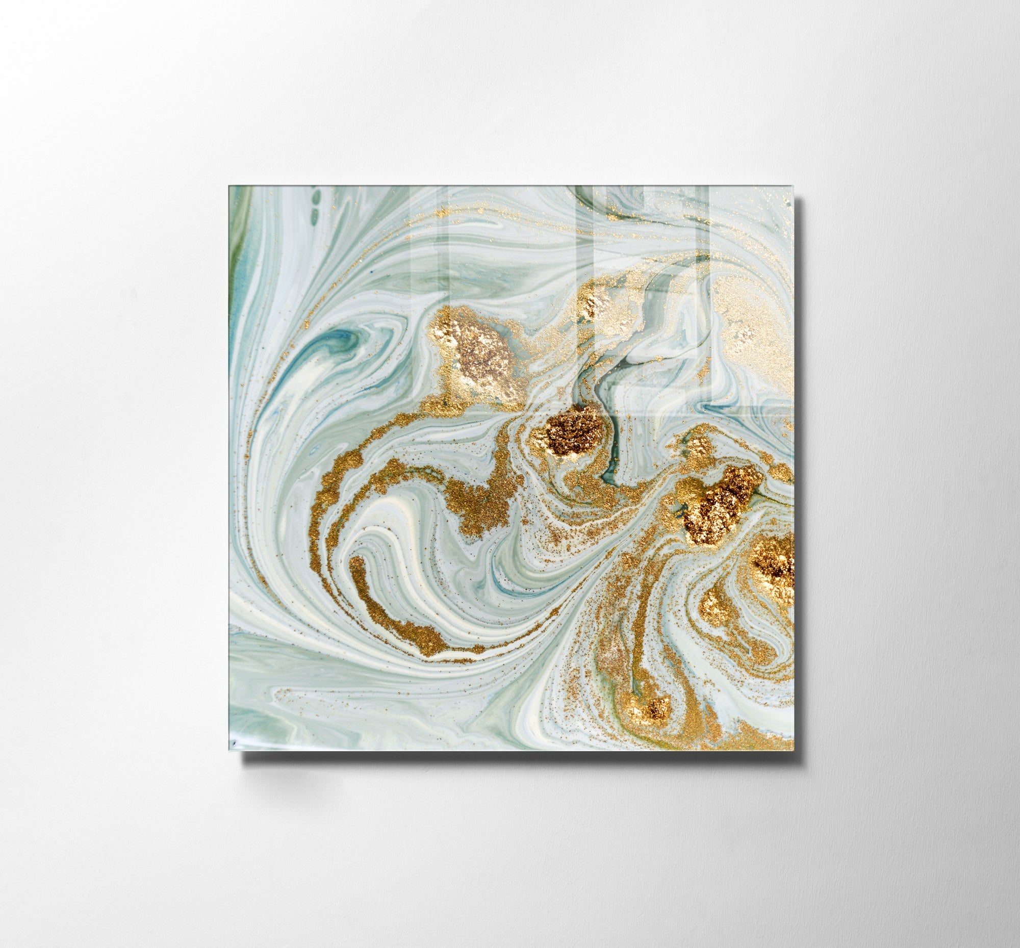 Arte em Vidro Temperado Multicolor 60x60cm - Pintura Decorativa Resistente e Elegante