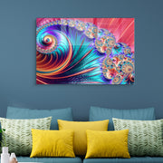 Quadro Decorativo em Vidro Temperado Multicolor 45x65cm - Arte Moderna para Transformar o Seu Espaço