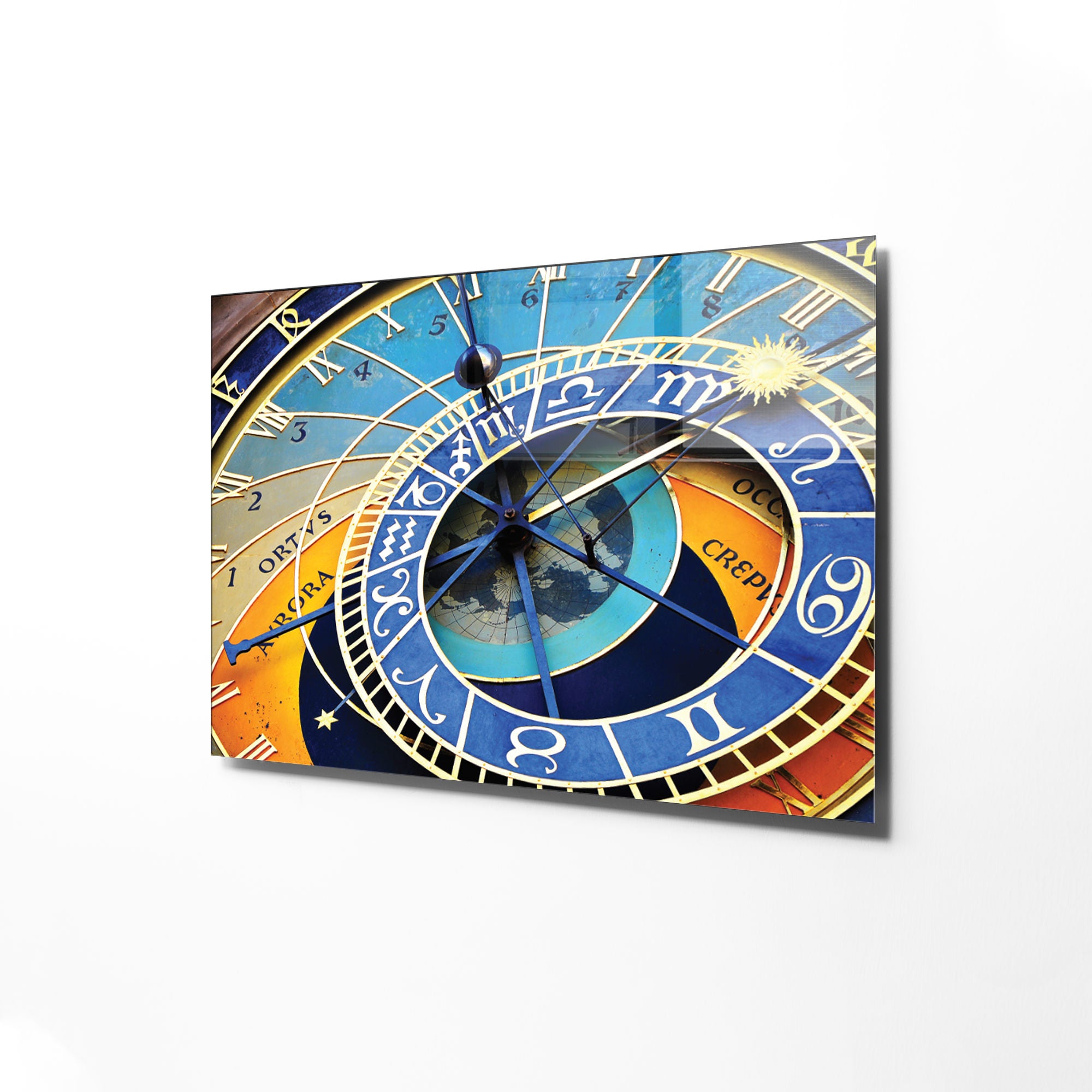 Quadro Decorativo em Vidro Temperado Multicolor 70x100cm - Arte Moderna para Transformar o Seu Espaço