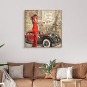 Quadro Decorativo em Vidro Temperado Multicolor 60x60cm - Arte Moderna para Transformar o Seu Espaço