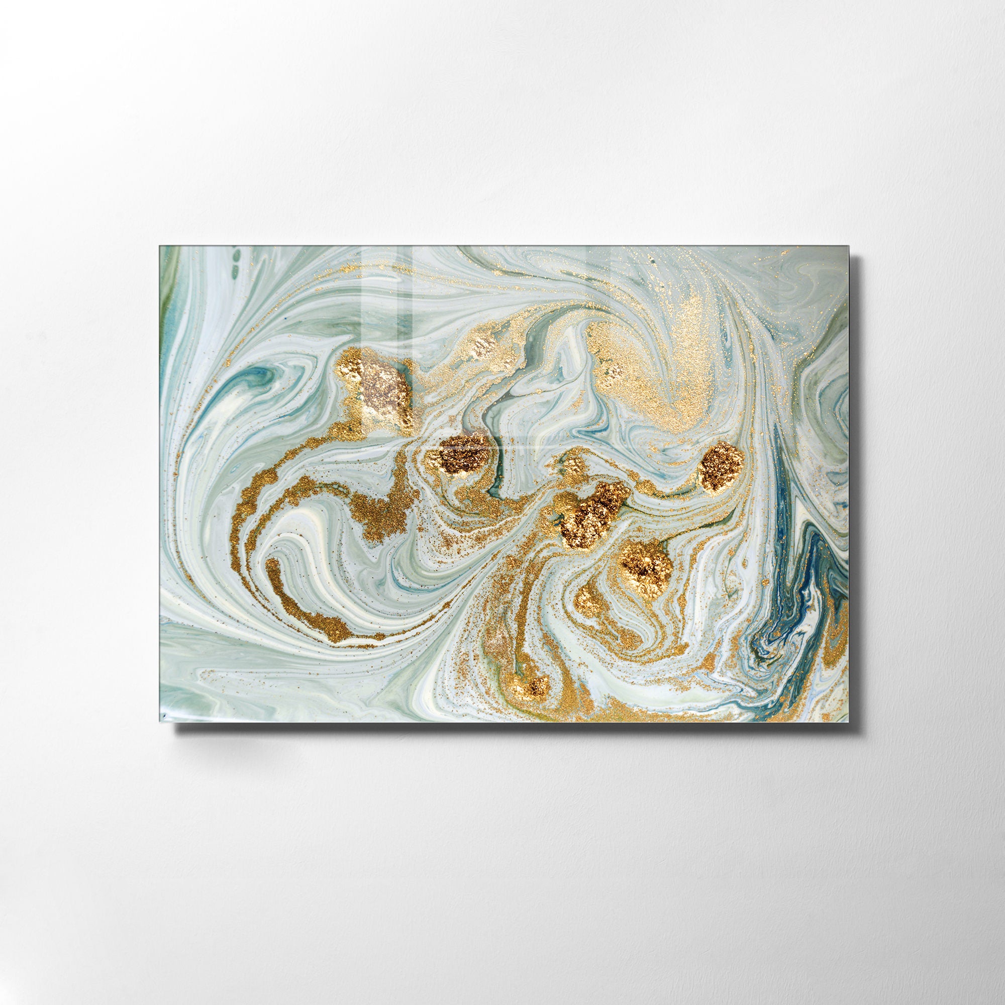 Quadro Decorativo em Vidro Temperado Multicolor 45x65cm - Arte Moderna para Transformar o Seu Espaço