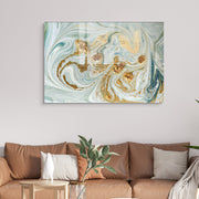 Quadro Decorativo em Vidro Temperado Multicolor 30x45cm - Arte Moderna para Decoração de Interiores