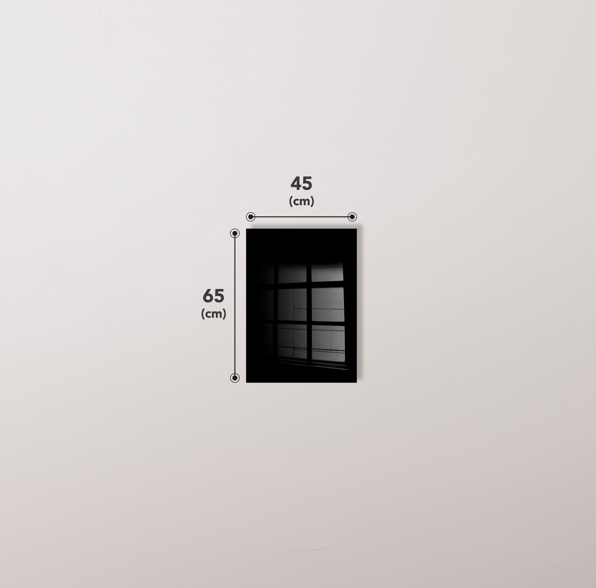 Quadro Decorativo em Vidro Temperado Multicolor 45x65cm - Arte Moderna para Transformar o Seu Espaço