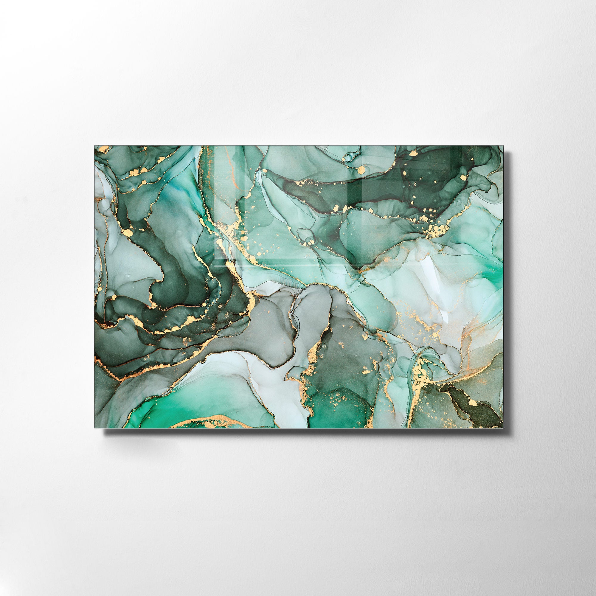 Quadro Decorativo em Vidro Temperado Multicolor 70x100cm - Arte Moderna para Transformar o Seu Espaço