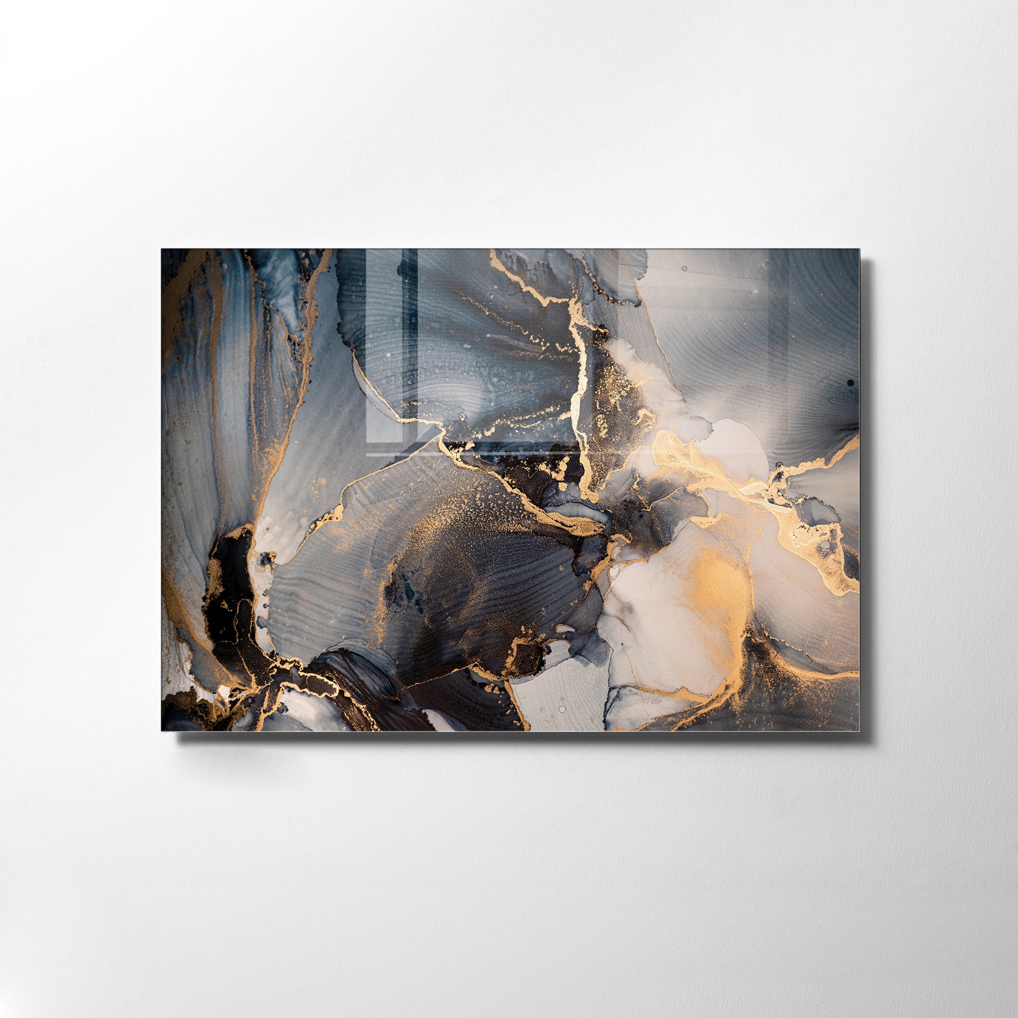Quadro Decorativo em Vidro Temperado Multicolor 50x70cm - Arte Moderna para Transformar o Seu Espaço