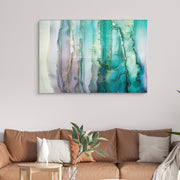 Quadro Decorativo em Vidro Temperado Multicolor 50x70cm - Arte Moderna para Transformar o Seu Espaço