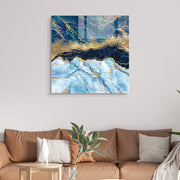 Quadro Decorativo em Vidro Temperado Multicolor 60x60cm - Arte Moderna para Transformar o Seu Espaço