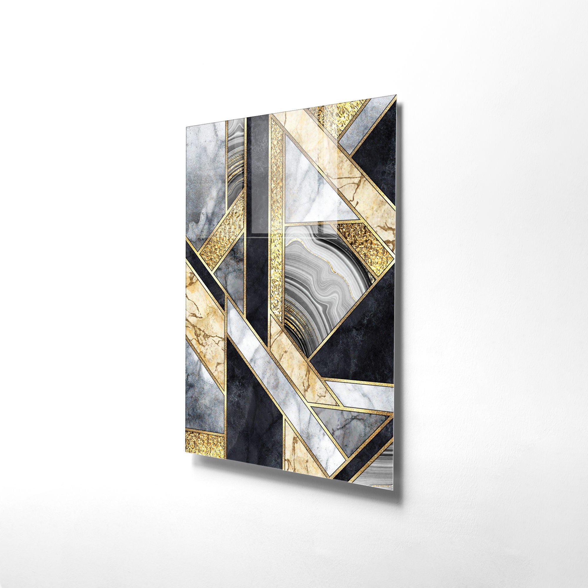 Pintura decorativa em vidro temperado – 70 x 100 cm – 4 mm de espessura