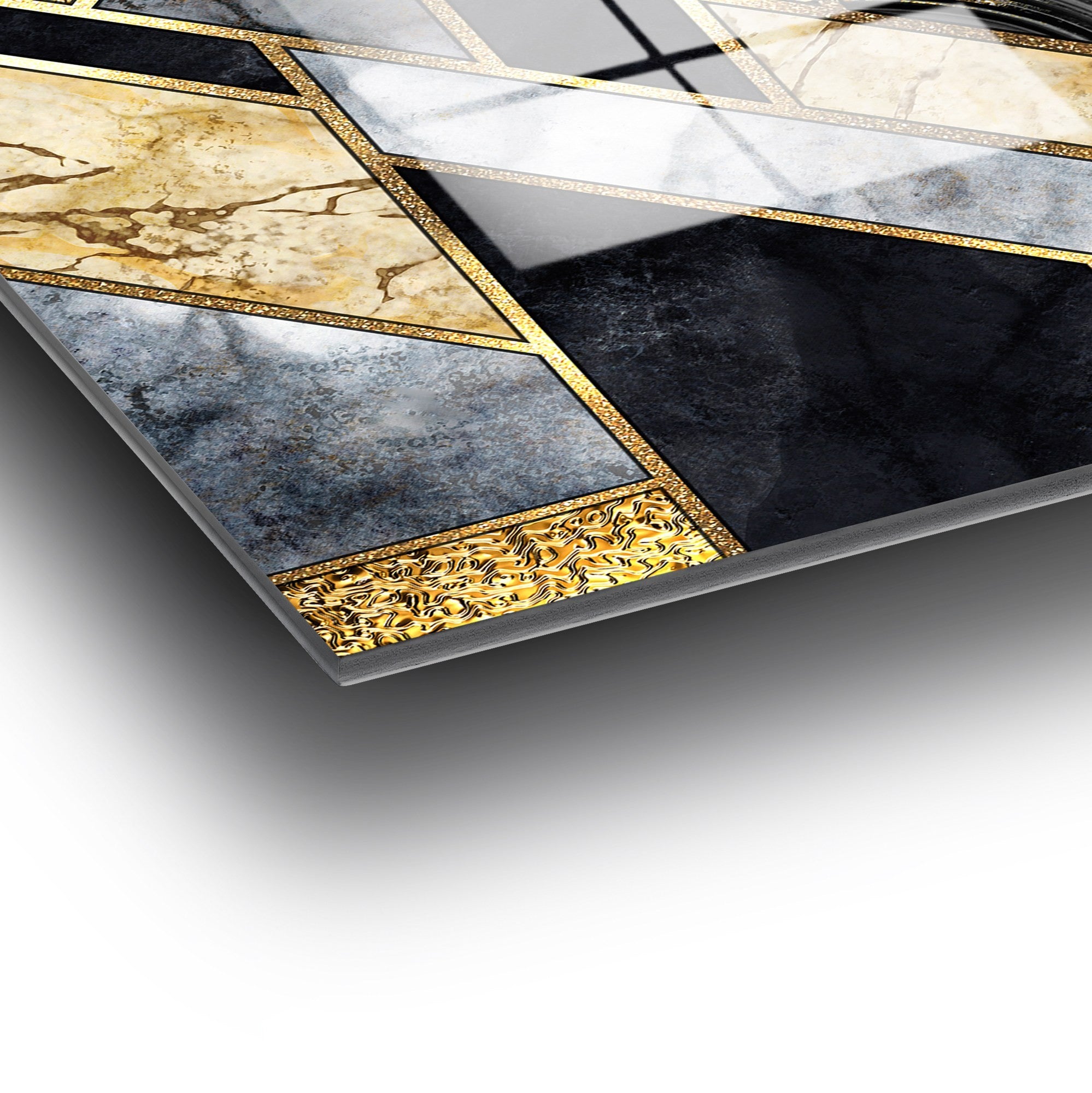 Pintura decorativa em vidro temperado – 70 x 100 cm – 4 mm de espessura