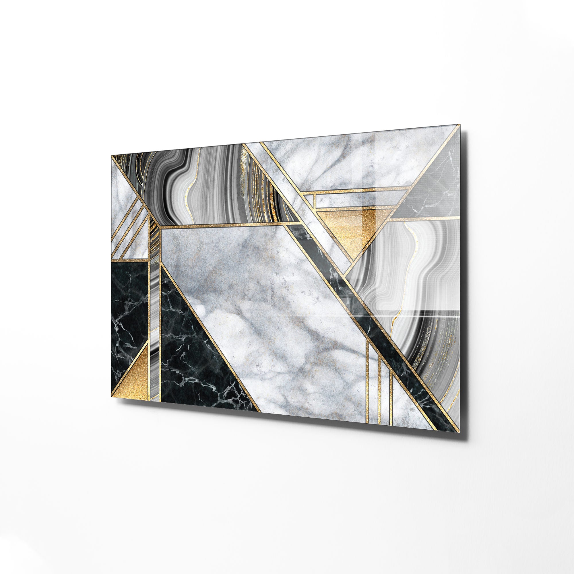 Quadro Decorativo em Vidro Temperado Multicolor 70x100cm - Arte Moderna para Transformar o Seu Espaço