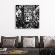 Quadro Decorativo em Vidro Temperado Multicolor 60x60cm - Arte Moderna para Transformar o Seu Espaço