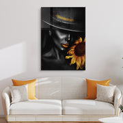 Quadro Decorativo em Vidro Temperado Multicolor 30x45cm - Arte Moderna para Decoração de Interiores