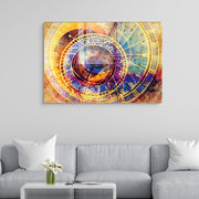 Quadro Decorativo em Vidro Temperado Multicolor 70x100cm - Arte Moderna para Transformar o Seu Espaço