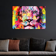 Quadro Decorativo em Vidro Temperado Multicolor 45x65cm - Arte Moderna para Transformar o Seu Espaço