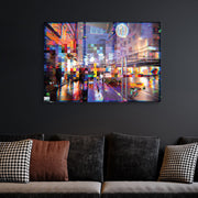 Quadro Decorativo em Vidro Temperado Multicolor 45x65cm - Arte Moderna para Transformar o Seu Espaço