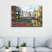 Quadro Decorativo em Vidro Temperado Multicolor 50x70cm - Arte Moderna para Transformar o Seu Espaço