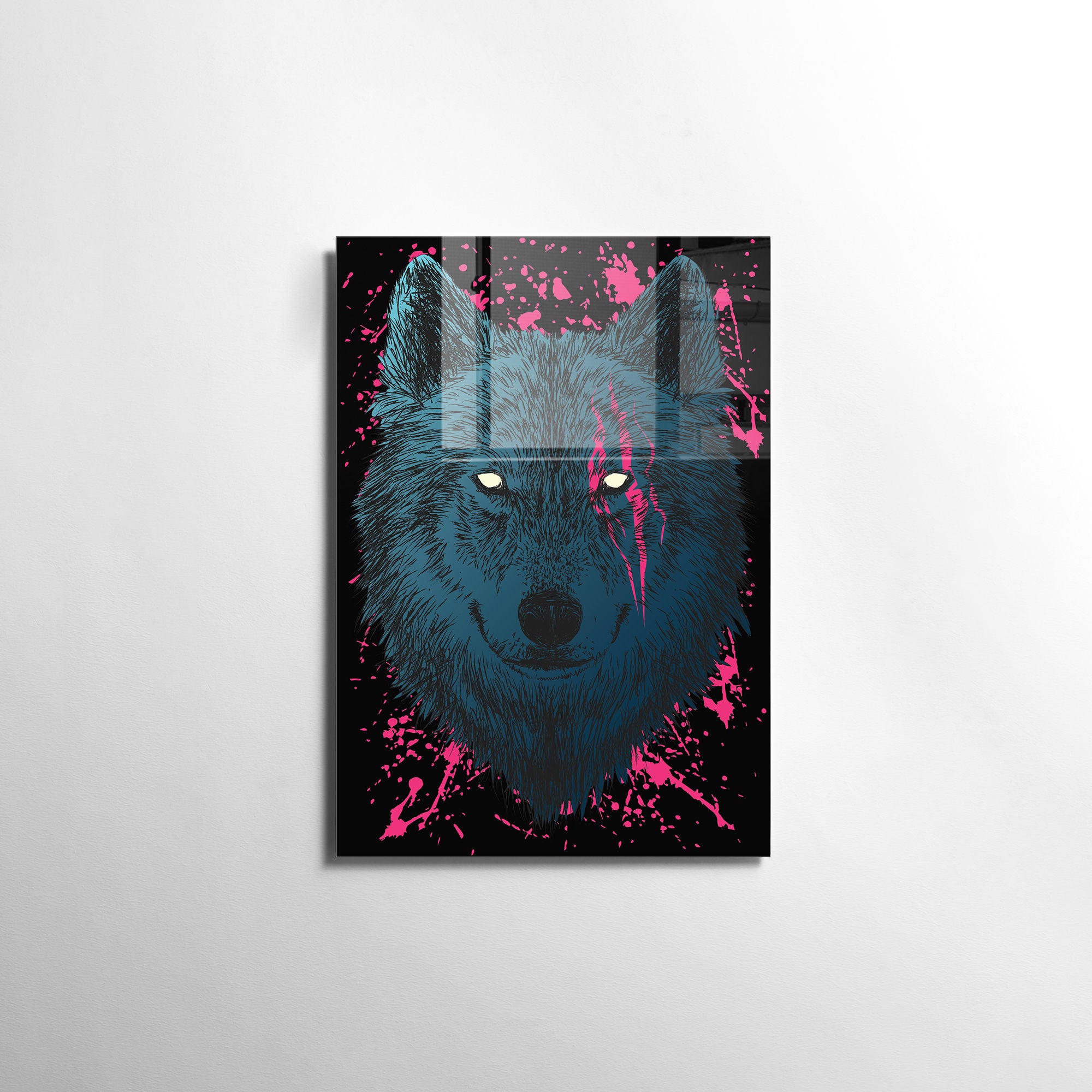 Quadro Decorativo em Vidro Temperado Multicolor 50x70cm - Arte Moderna para Transformar o Seu Espaço