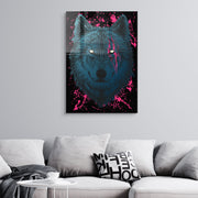 Quadro Decorativo em Vidro Temperado Multicolor 30x45cm - Arte Moderna para Decoração de Interiores