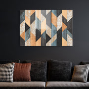 Quadro Decorativo em Vidro Temperado Multicolor 45x65cm - Arte Moderna para Transformar o Seu Espaço