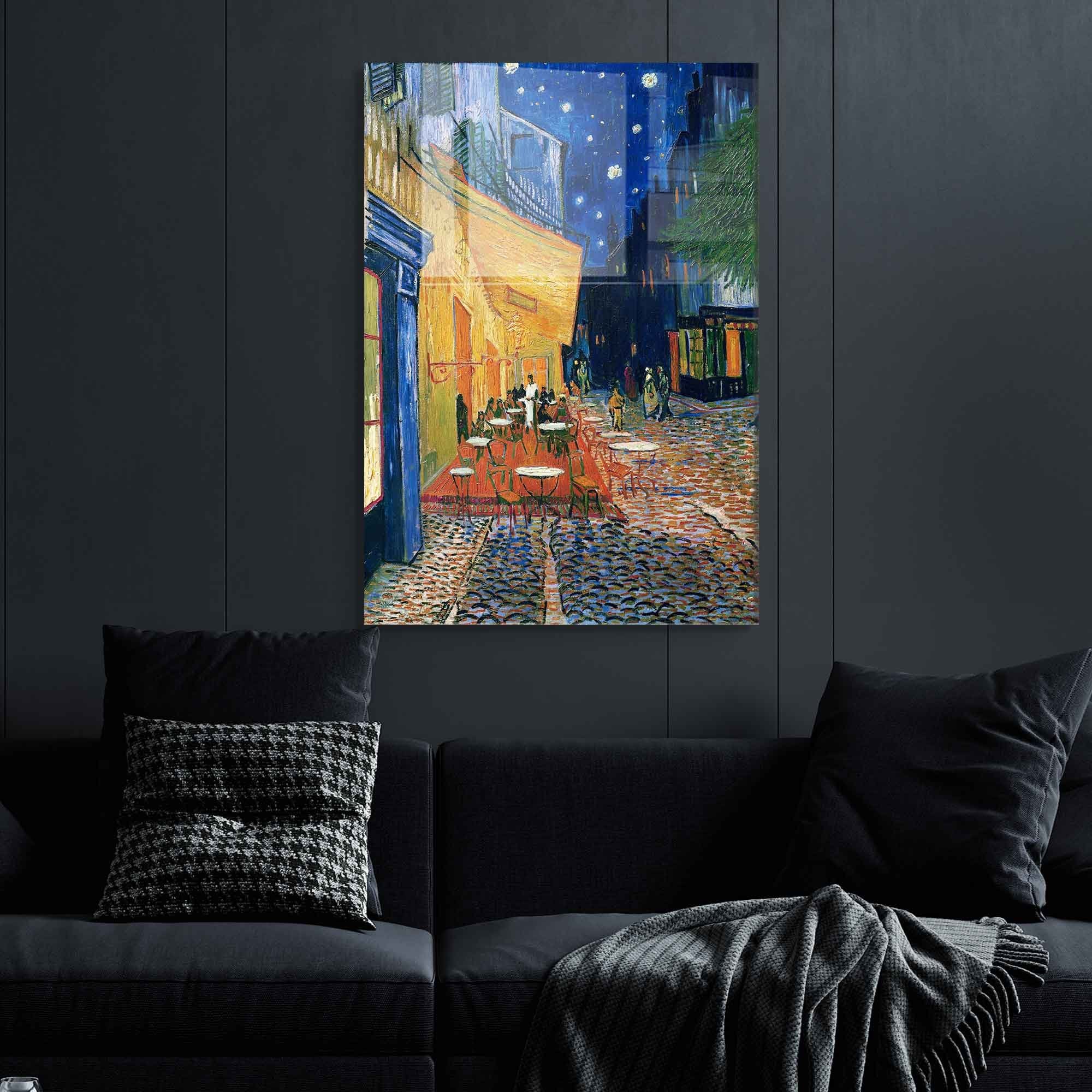 Quadro Decorativo em Vidro Temperado Multicolor 45x65cm - Arte Moderna para Transformar o Seu Espaço