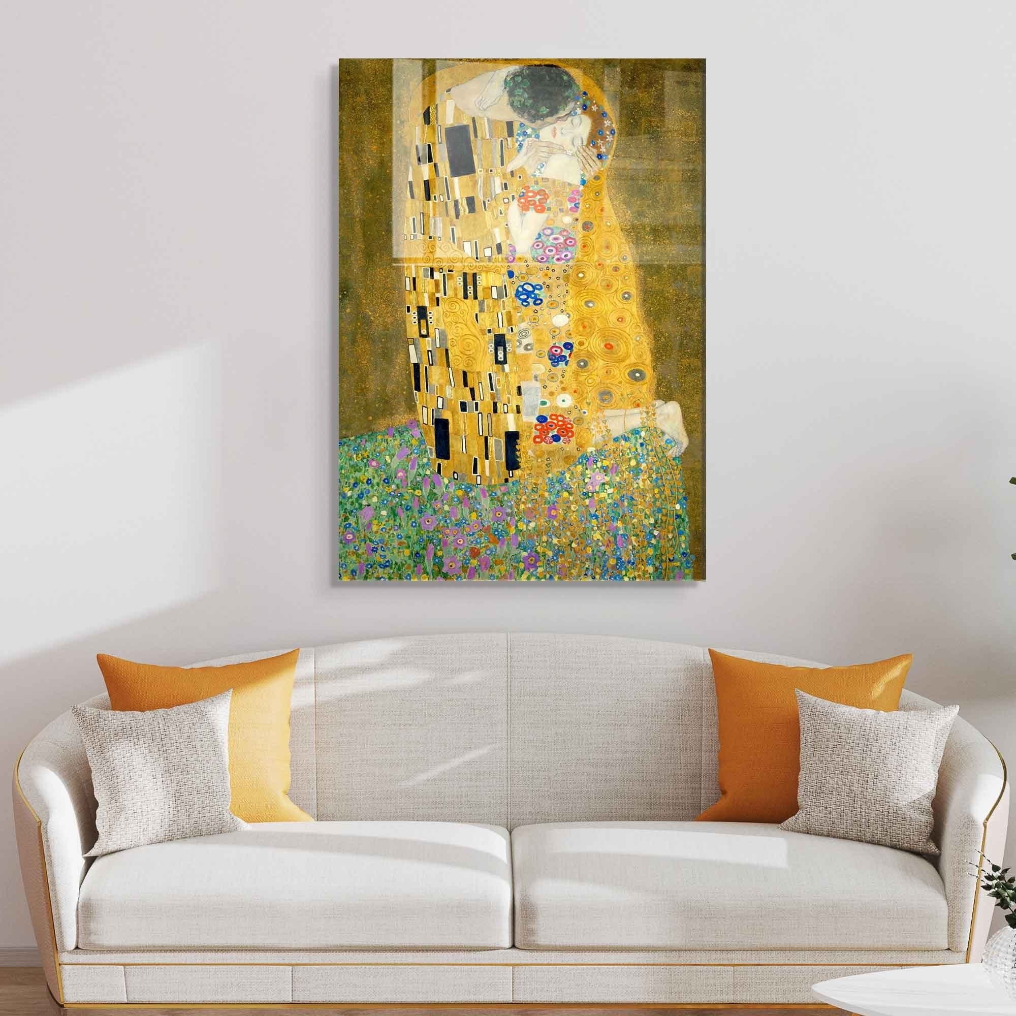 Arte Decorativa em Vidro Temperado UV-038 - Pintura Multicolor 50x70cm - Qualidade Premium 4mm