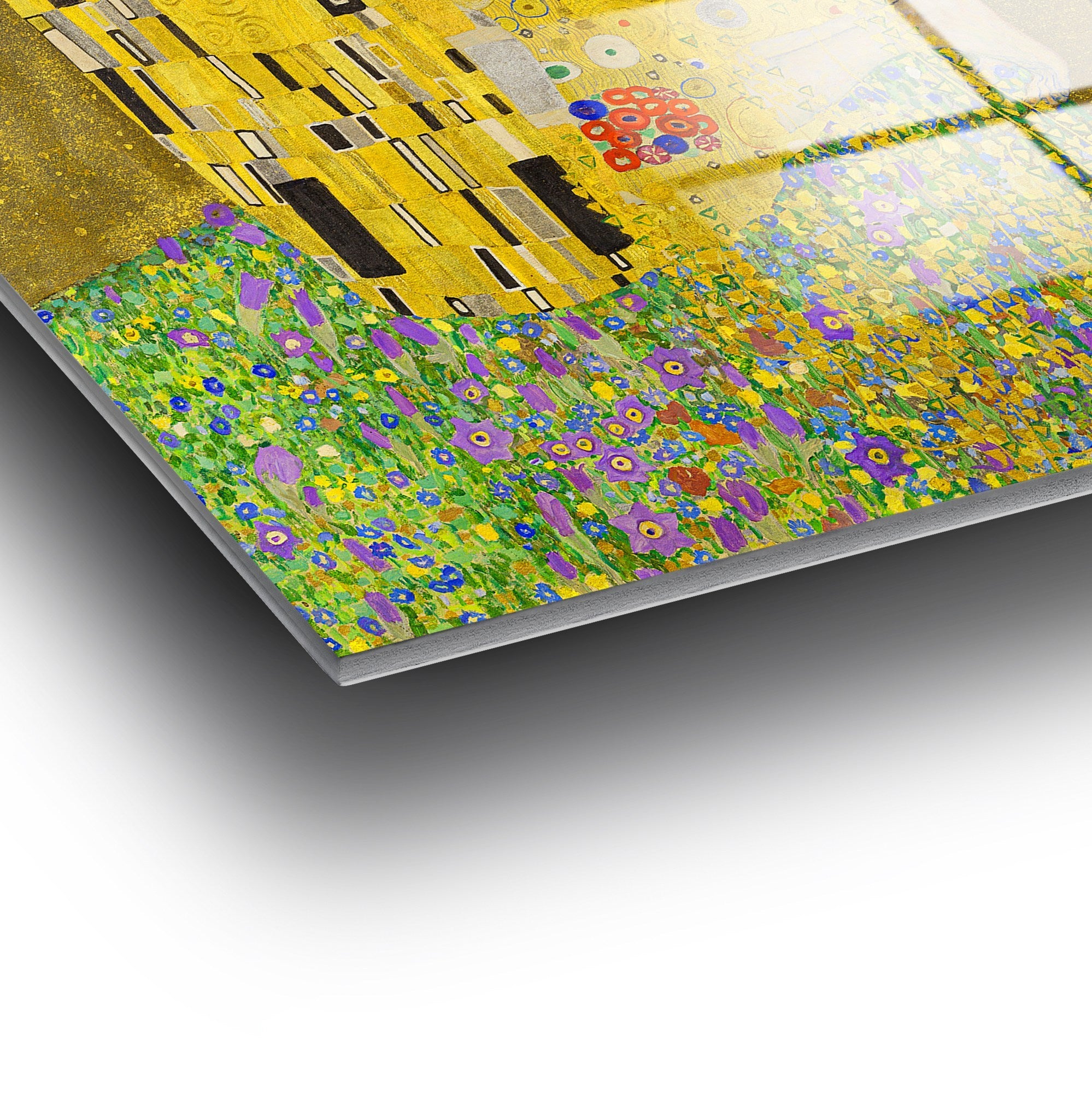 Arte Decorativa em Vidro Temperado UV-038 - Pintura Multicolor 50x70cm - Qualidade Premium 4mm