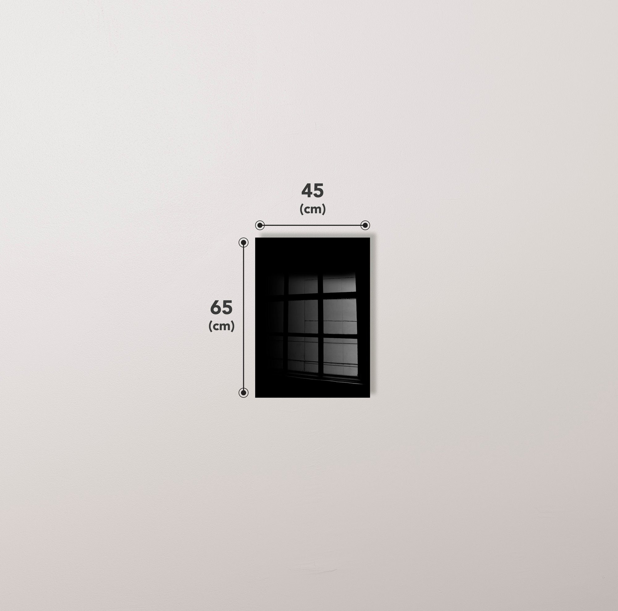 Quadro Decorativo em Vidro Temperado Multicolor 45x65cm - Arte Moderna para Transformar o Seu Espaço